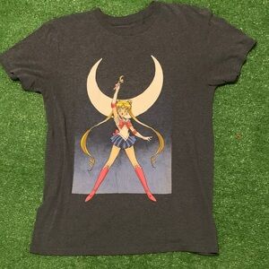 Graphic Print Gray Women's T-Shirt